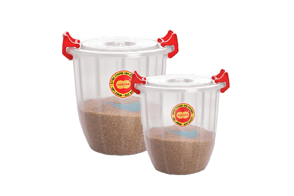 TURBO BUCKET WITH LID(TRANSPARENT)